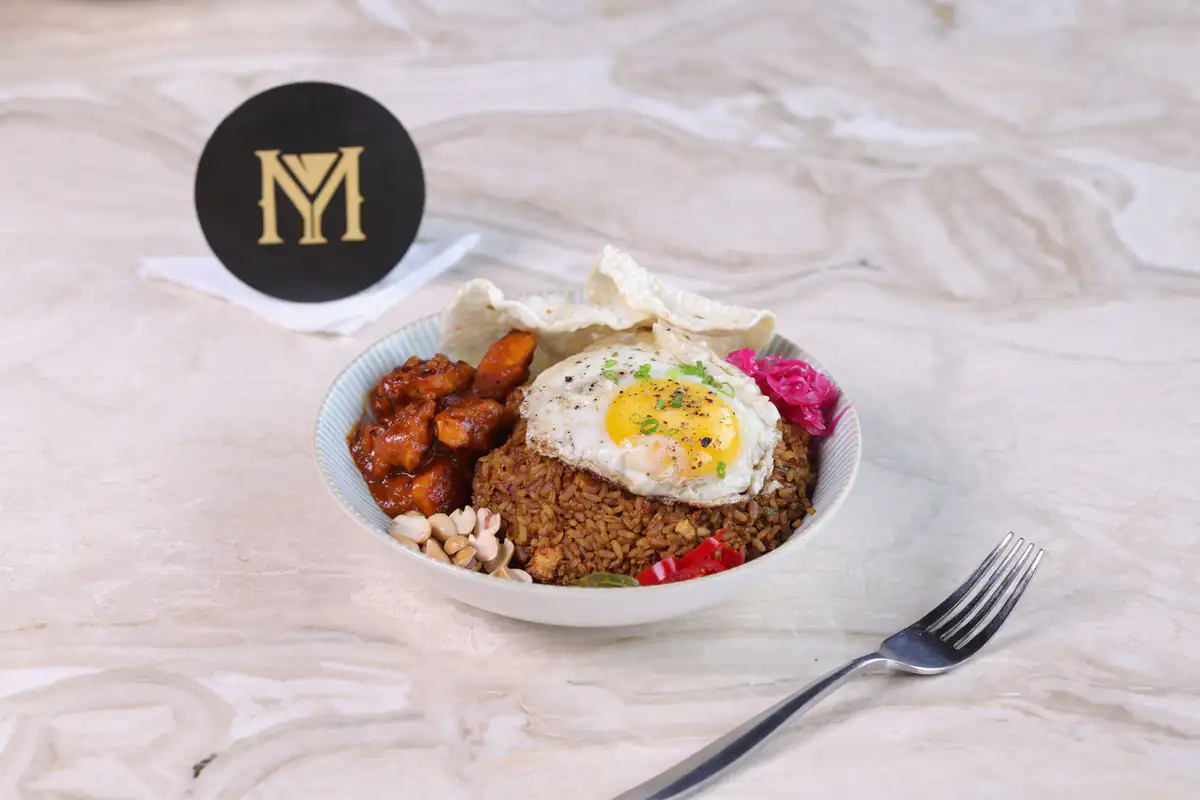 Nasi Goreng at The Mill Rooftop Lounge, Davangere