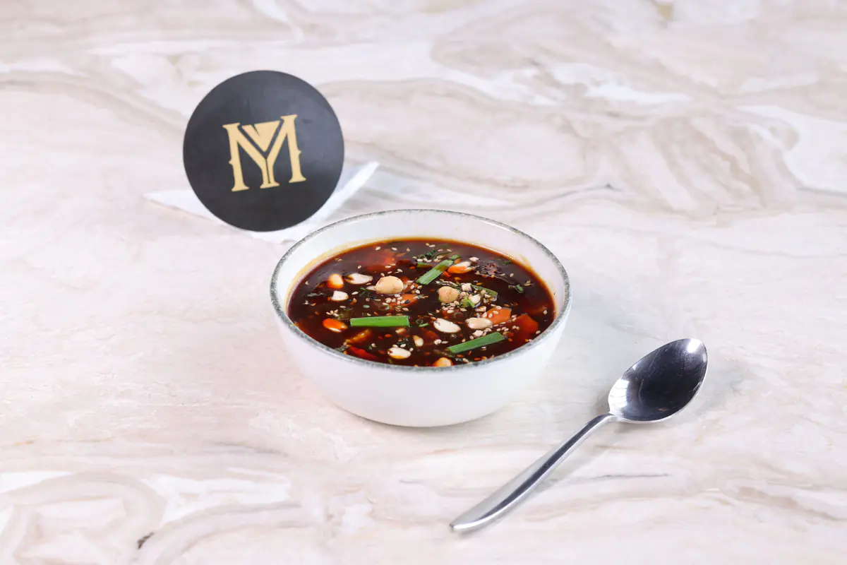 Spicy Korean Ramen at The Mill Rooftop Lounge, Davangere