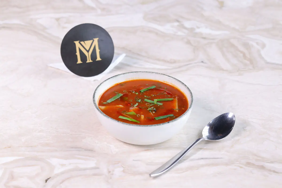 Tom Yum at The Mill Rooftop Lounge, Davangere