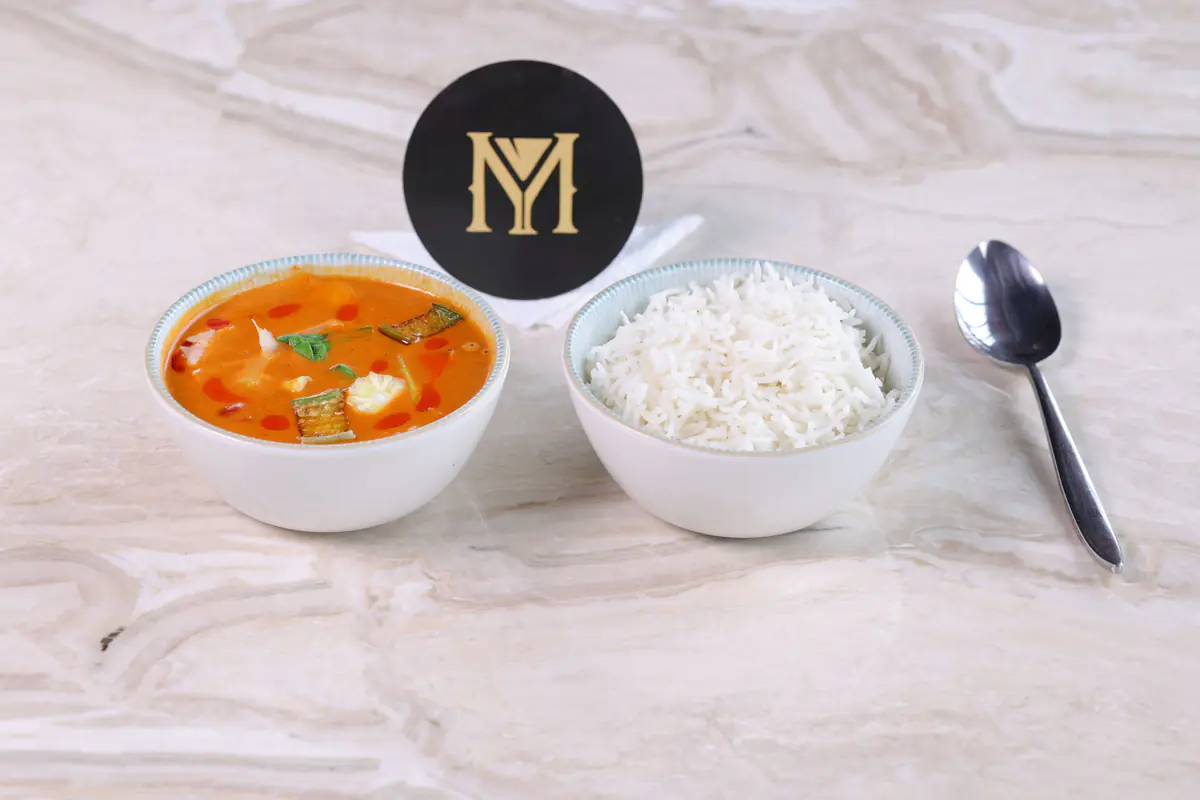 Thai Red Curry at The Mill Rooftop Lounge, Davangere