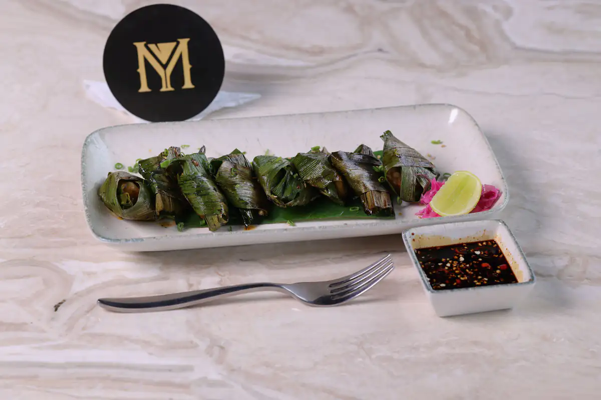 Pandan Prawns at The Mill Rooftop Lounge, Davangere
